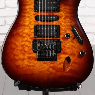 Ibanez S670QM Electric Guitar - Dragon Eye Burst (S670QMDEBd1) image 2