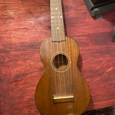 Brown Tortoiseshell Binding: Gibson Uke-1 1950 Near Mint with Soft Case - Mahogany image 1