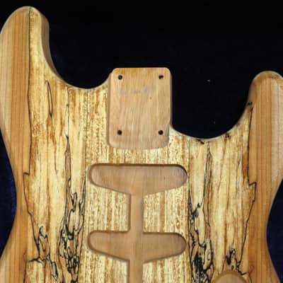 Spalted Maple Top / Mahogany wood body - Standard - 4lbs 5oz #3662 USAIMPORT CHARGES INCLUDED image 3