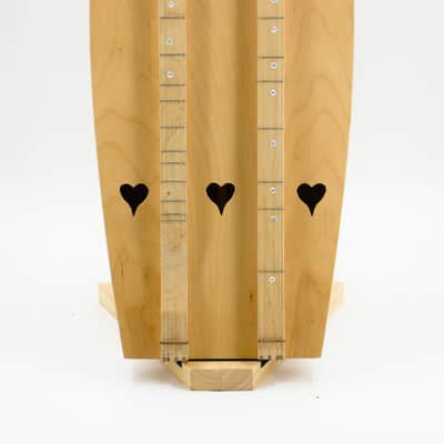 Used J. Folks BFVC Natural Double-Neck/Couples Dulcimer image 3