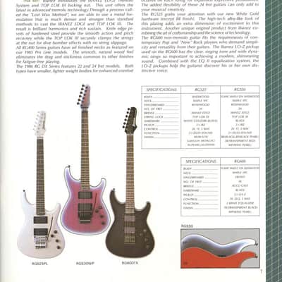 Ibanez Roadstar II RG530 1986 Wine Pearl Made In Japan image 13