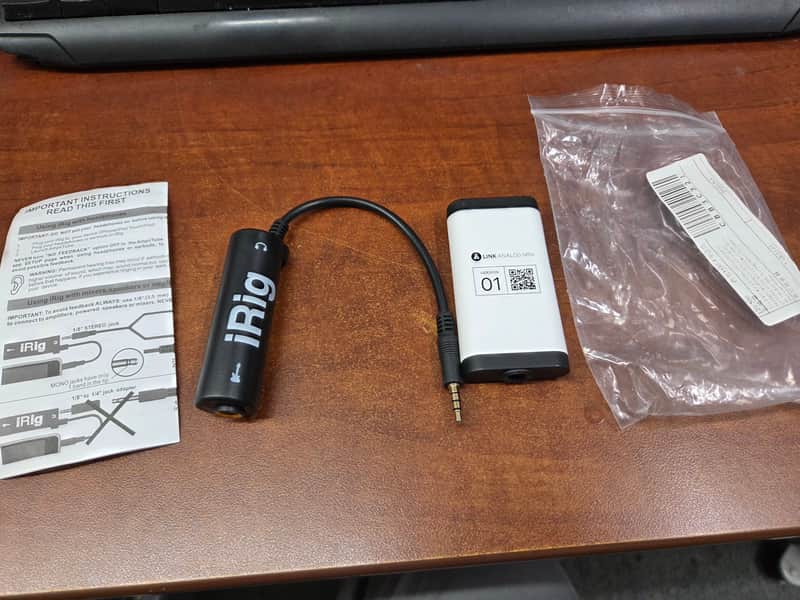 Irig Irig and link analog mini recording devices package deal image 1