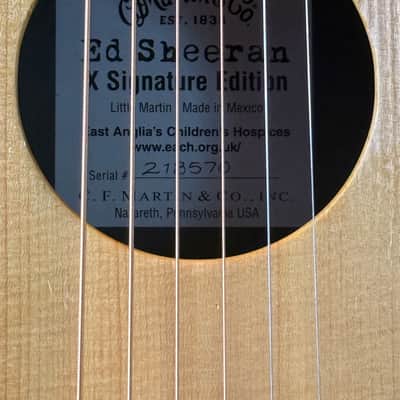Martin LX1E Ed Sheeran Signature X 2015 - 2017 - Natural image 5