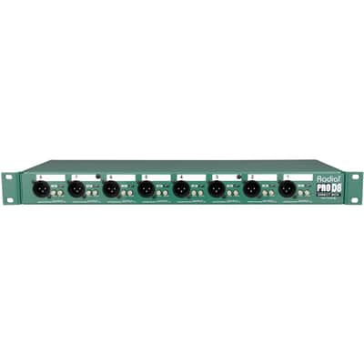 Radial ProD8 PRO D8 8-Channel Rackmount DI Box Direct Box image 1