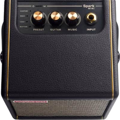Positive Grid Spark Mini Portable Smart Guitar Amplifier, 10W, Black image 4
