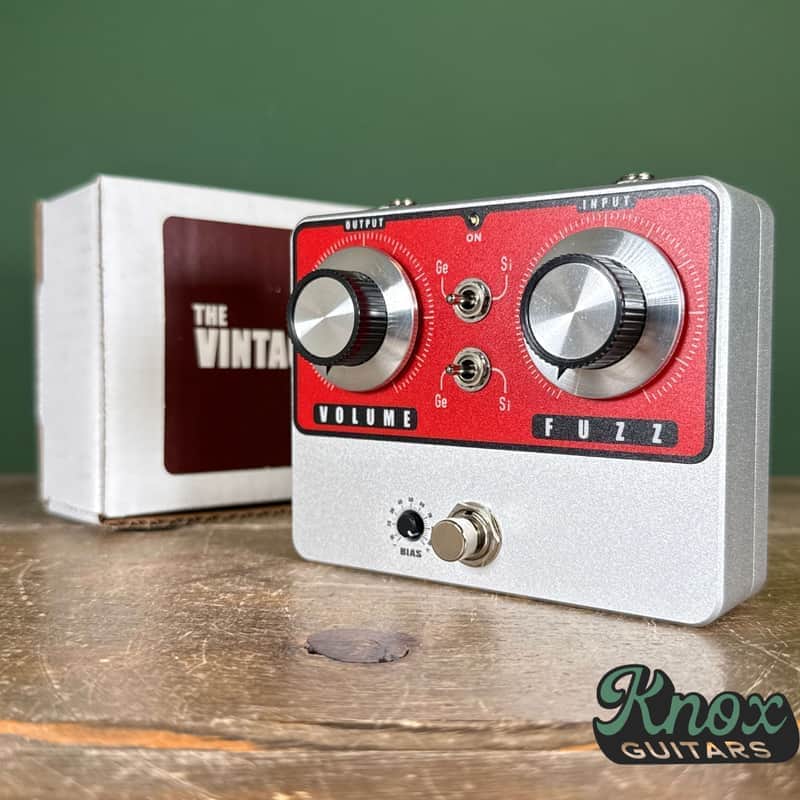 King Tone Guitar Vintage Fuzz 2018 - Present - Red image 1