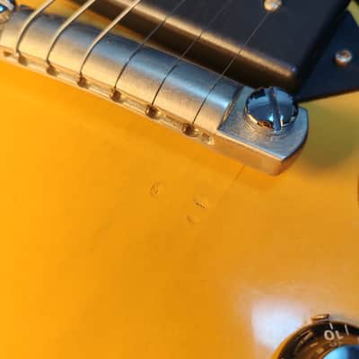 1989 Orville by Gibson Les Paul Junior JR 58 TV Double Cut (LPJ-D) – TV Yellow – Japan MIJ image 7