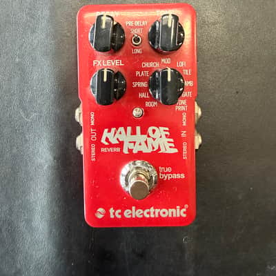 TC Electronic Hall of Fame Reverb Pedal 2011 - 2017 - Pre owned image 1