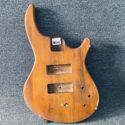 Basswood 4/5 String Electric Bass Guitar Body DIY Project image 1