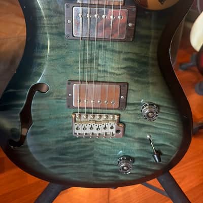 PRS S2 Custom 22 Semi-Hollow 2014 - Blue Crab Smokeburst image 4