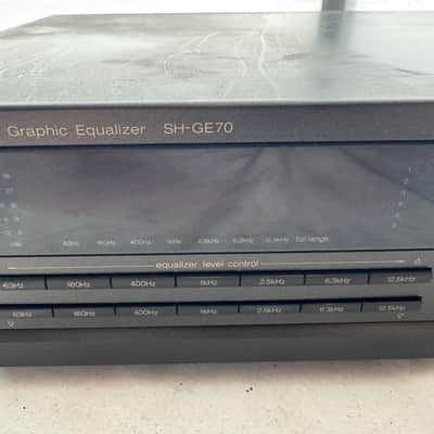 Technics SH-GE70 Stereo Graphic Equalizer Made in Japan Tested & Working image 3