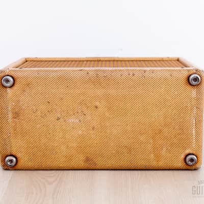 1958 Fender Harvard Narrow Panel Tweed 5F10 Vintage Tube Amp w/ Jensen P10R, Collector-Grade image 8