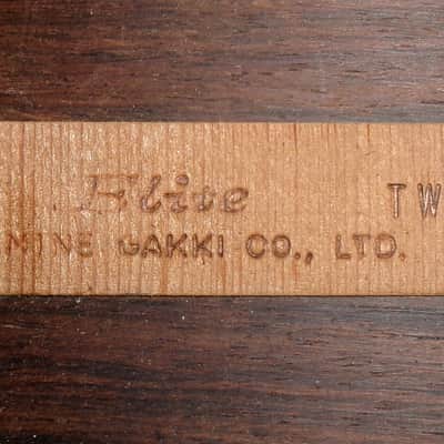 Takamine Elite TW60  Brazilian Rosewood '70 Natural+Hard Case image 24