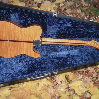 H. S. Anderson Madcat (Prince Tele) 1972 Flame Maple - RARE image 7