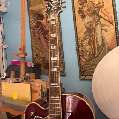 Epiphone Broadway with Laurel Fretboard Left-Handed 2025 Wine Red image 3