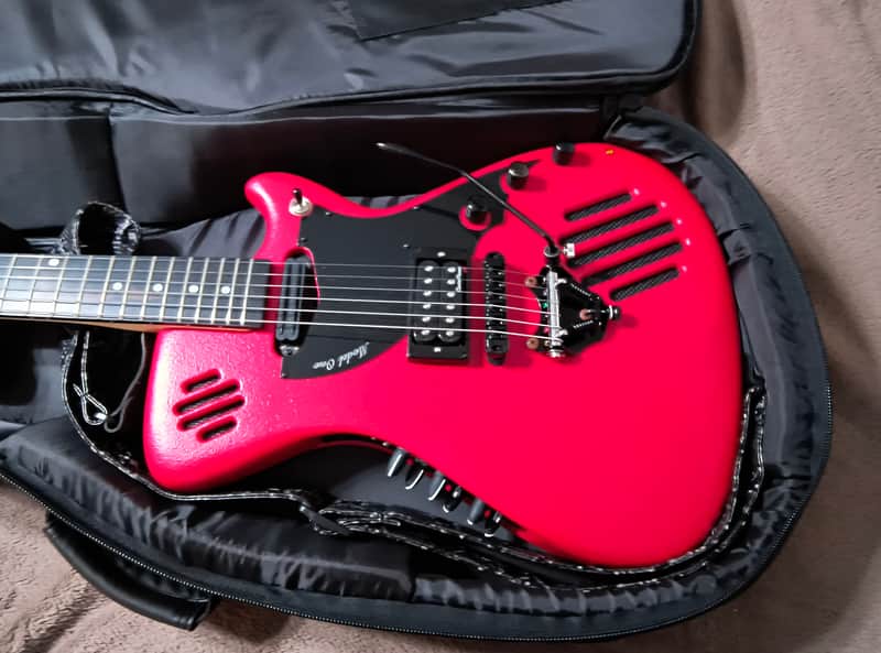ElectroPhonic Inovations Model One Guitar 2020 - Scarlet Red image 1