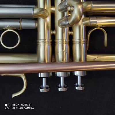 Berkeley Bb Trumpet Heavy D2H Mouthppiece (w/ Engrave Monette Style Leadpipes) image 6