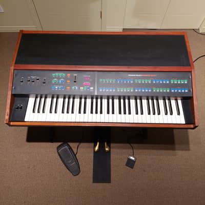 Rhodes Chroma 64-Key 16-Voice Polyphonic Hybrid Analog Synthesizer 1982 complete authentic package image 2