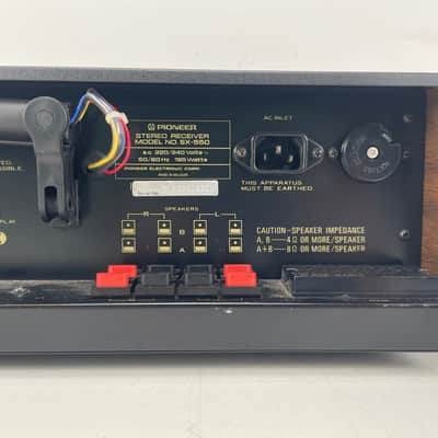 Pioneer - SX-550 - Stereo Receiver - Serviced (Repaired/Rewrapped/Repainted) image 11