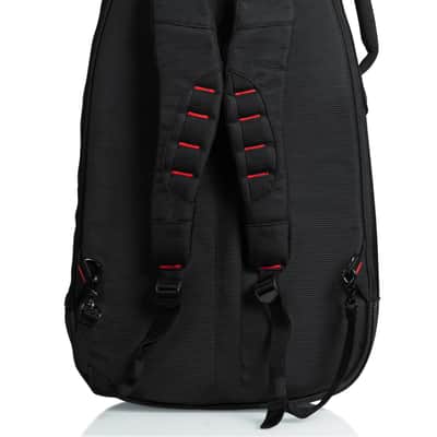 Gator Cases Pro-Go Ultimate Guitar Gig Bag; Fits 335 Semi Hollow or Flying V Style Guitars (G-PG-335V),Black image 11