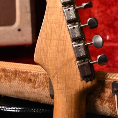 Fender stratocaster 1958 - sunburst image 8