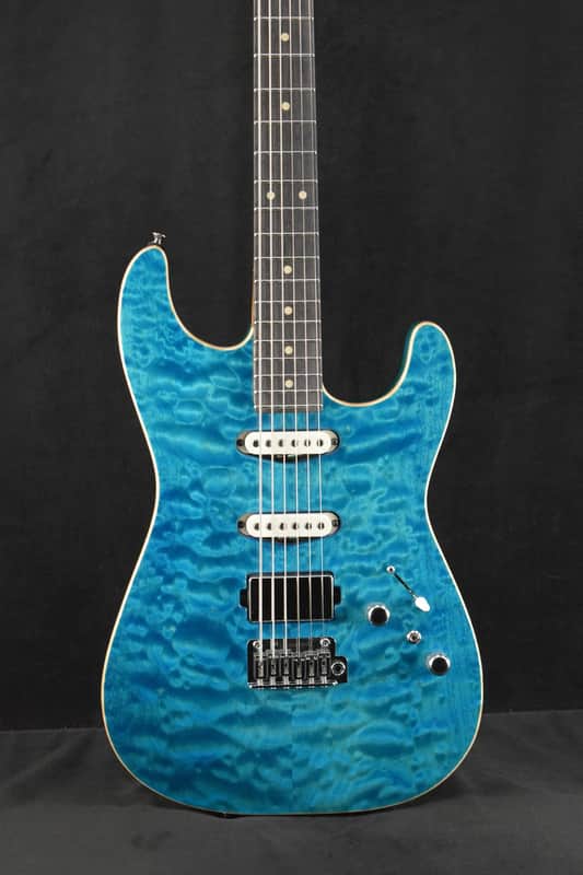 Tom Anderson Baritom Drop Top Bora Bora Blue with Binding image 1