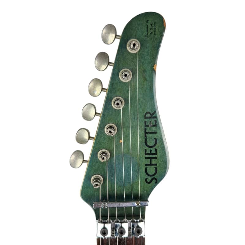 Schecter Japan SD-2-22 HSH - Trans Green | Reverb