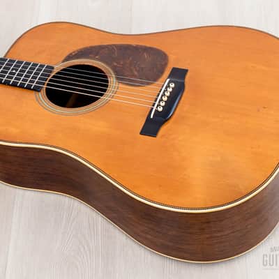 1944 Martin D-28 Wartime Herringbone Vintage Dreadnought Acoustic Guitar w/ Case image 11