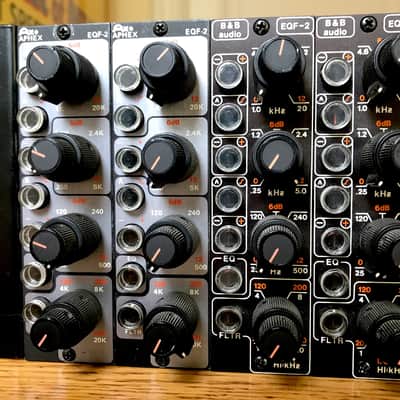11 B&B/Aphex EQF-2 500 Series Parametric EQ-Jensen Transform. Brent Averill Rack image 2