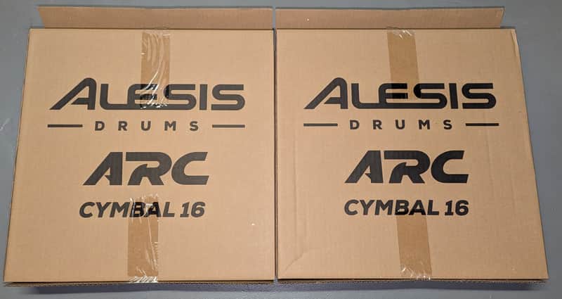 Alesis 16” Crash Cymbal NEW (Triple Zone) Strata Prime ARC - 2 Pack image 1