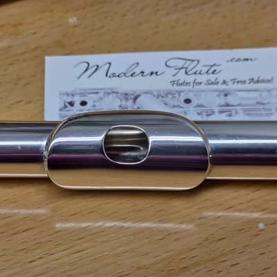 Vintage Haynes Sterling Silver Handmade C Flute Headjoint Professional image 2