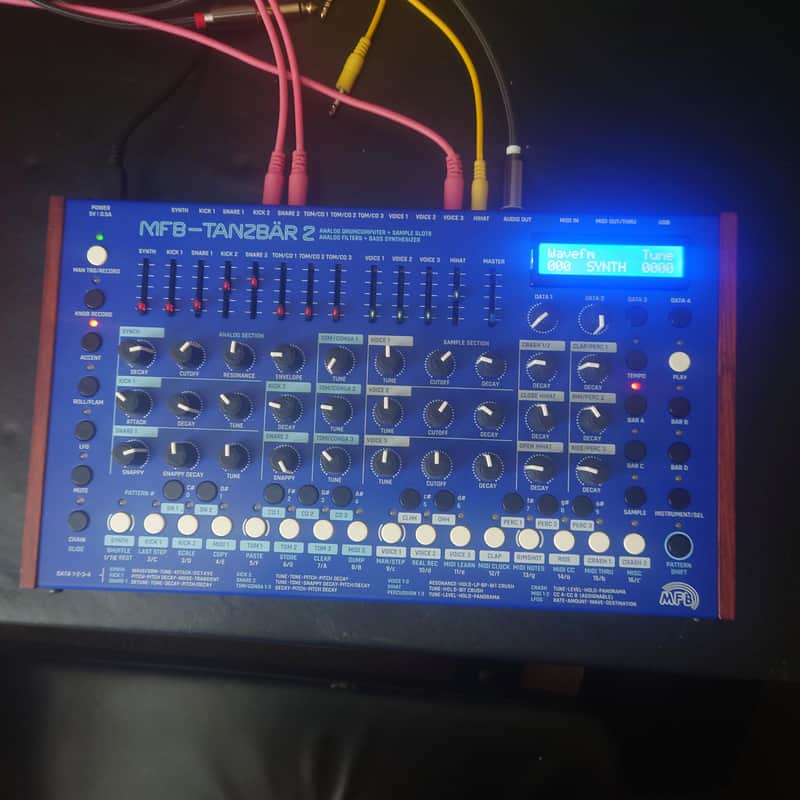 MFB Tanzbar 2 analogue digital (hybrid) drum machine (2018) image 1