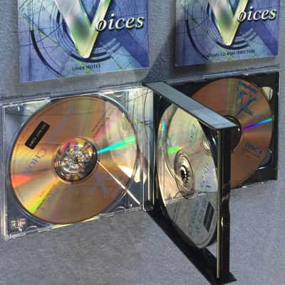 Spectrasonics Symphony of Voices AKAI / EMU Sampler 5 CDs SET, still sold new for $499 image 1