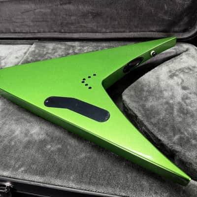 2023 Kramer Dave Mustaine Vanguard Rust In Peace - Alien Tech Green image 7