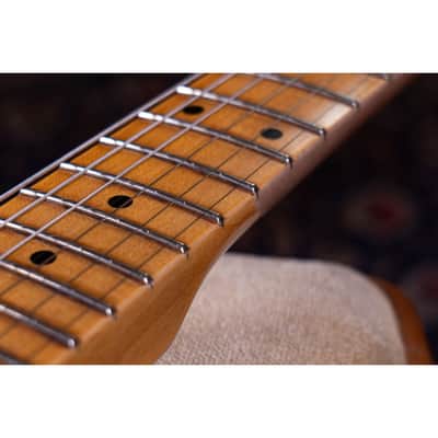 Fender Custom Shop LTD Fat 1954 Stratocaster Relic MN Faded Aged Surf Green image 9