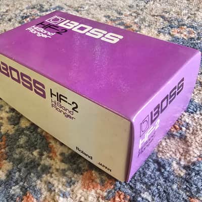 Boss HF-2 Hi Band Flanger (Green Label) 1989 - 1993 - Pink image 4