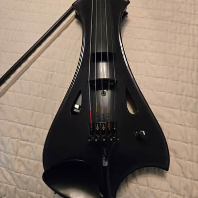 C. Meisel Spitfire E-Fusion 6000E Electric Violin  4/4 + Case Glasser Bow RARE image 2