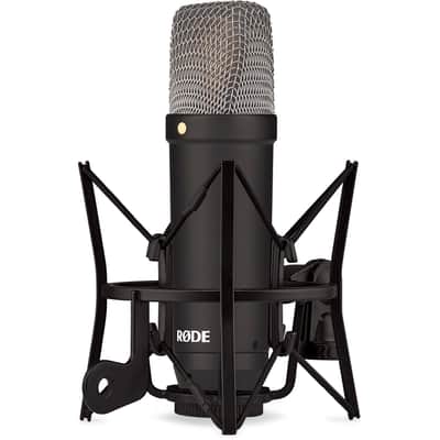 Rode NT1 Signature Series Condenser Microphone with SM6 Shockmount and Pop Filter - Black image 5