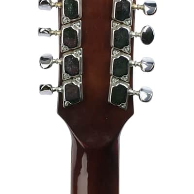 1970s Epiphone FT-365 12-String Acoustic MIJ Natural #631624 AS-IS image 6