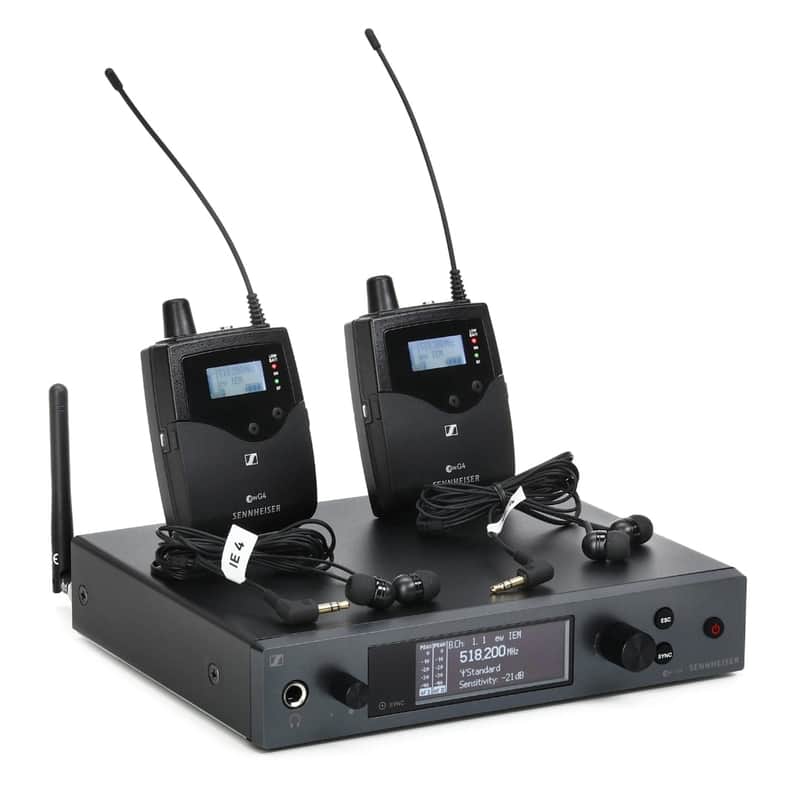 Sennheiser EW IEM G4-TWIN Wireless Monitor System-A1 Band *USA Small Business* image 1