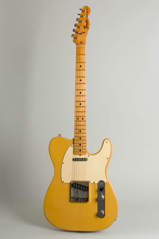 Immagine Fender  Telecaster Solid Body Electric Guitar (1972), ser. #387734, black gig bag case. - 1
