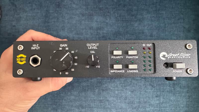 Great River Electronics ME-1NV Mic Preamp 2000s - Black image 1