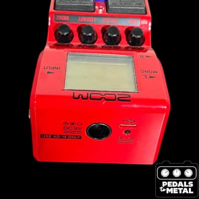 Zoom MS-60B+ MultiStomp 2024 - Present - Red - X17927 image 3
