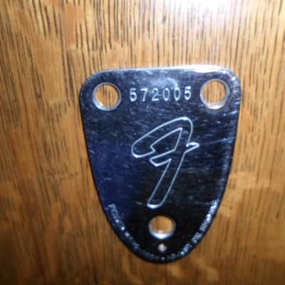 Fender Stratocaster Telecaster L Neck Plate 1974 image 1