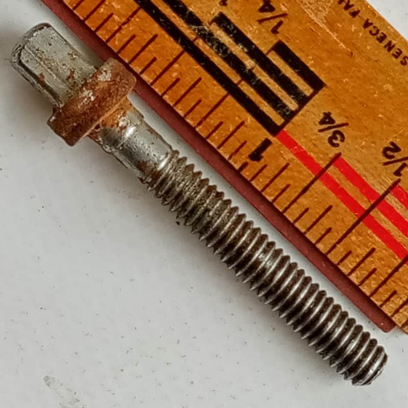 Gretsch 1+ 1 5/8"T-Rod Snare/Tom Drum 12-24 60s Tension-Lug-Screw 1 1/4"Thread*F image 1
