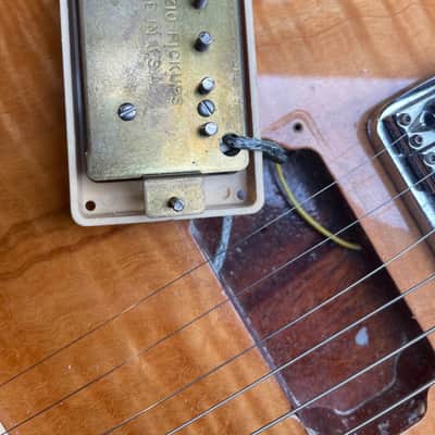 Hamer Sunburst from 1979 in Natural with original Hardcase image 8
