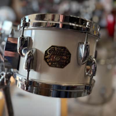 Gretsch USA 6-Piece Drum Set 1970s - White Nitron image 6