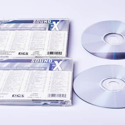 Excelsior Sound FX volumes 1 and 2 Audio Sample CD set image 1