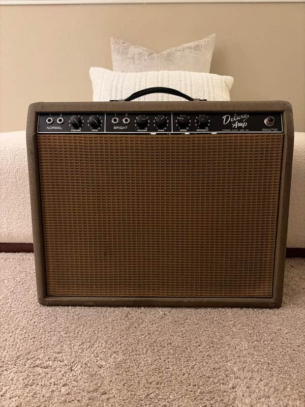 Fender Deluxe 6G3 Brownface 20-Watt 1x12" Guitar Combo