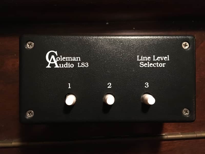 Coleman Audio LS3 Line Level Selector image 1